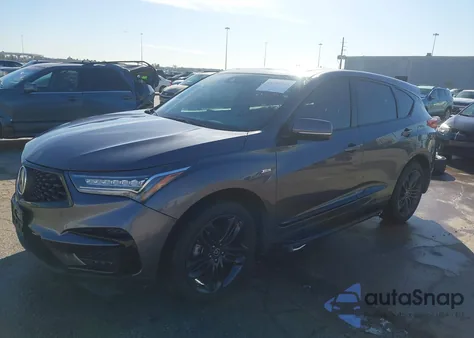 2019 Acura Rdx A-Spec Package from USA, damaged, VIN 5J8TC1H67KL012071